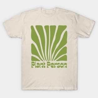 Plant Person Abstract Art T-Shirt